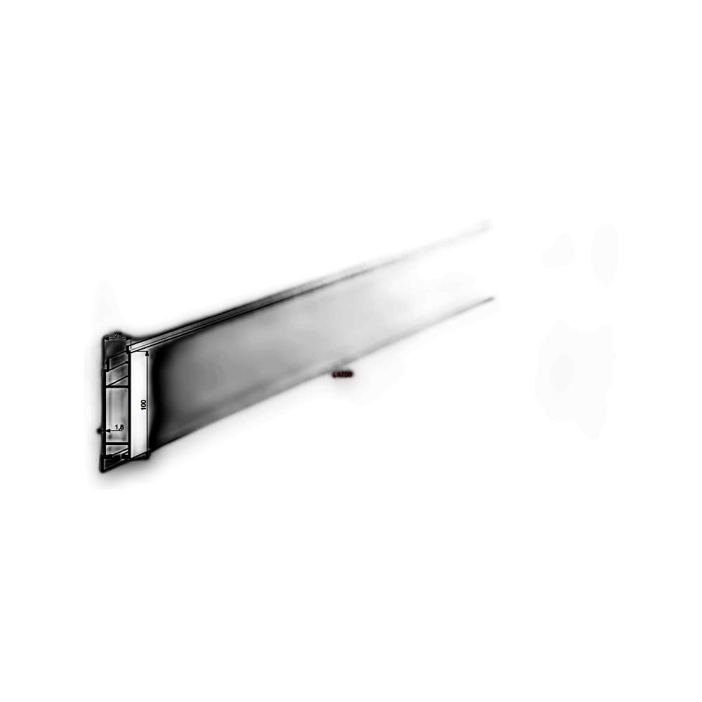 Panelis - H100 apatinis - L6700 - laiptavimui