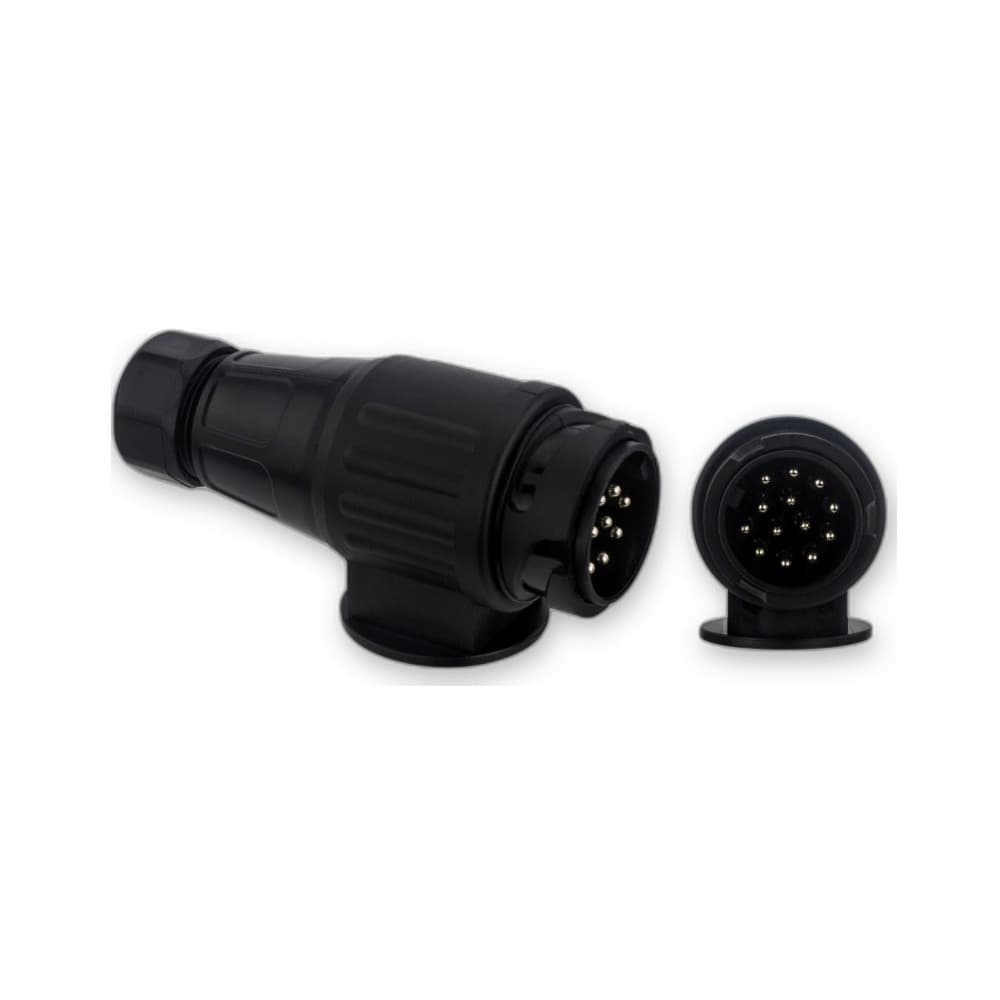 Kištukas plastikinė 12V 13 PIN
