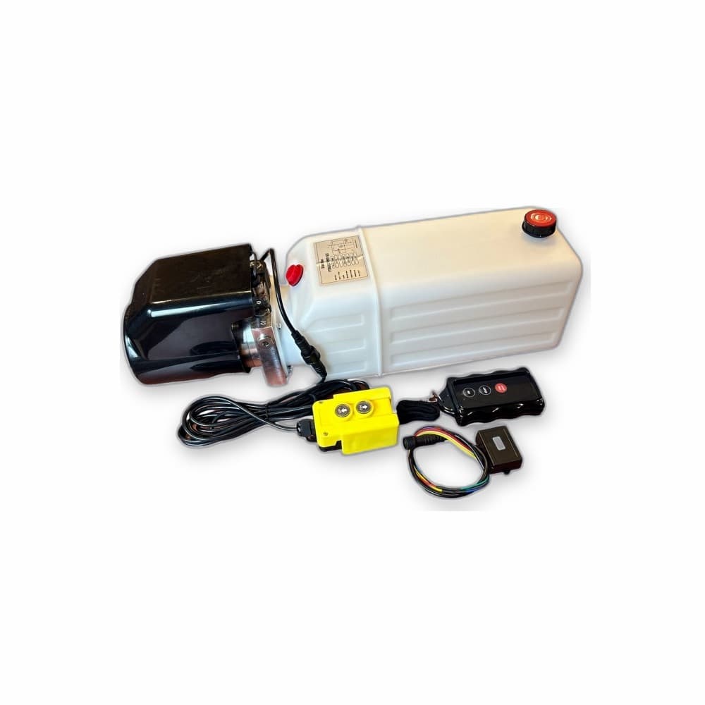 Hidraulinis siurblys agregatas 12V 2KW plus Pultas belaidis